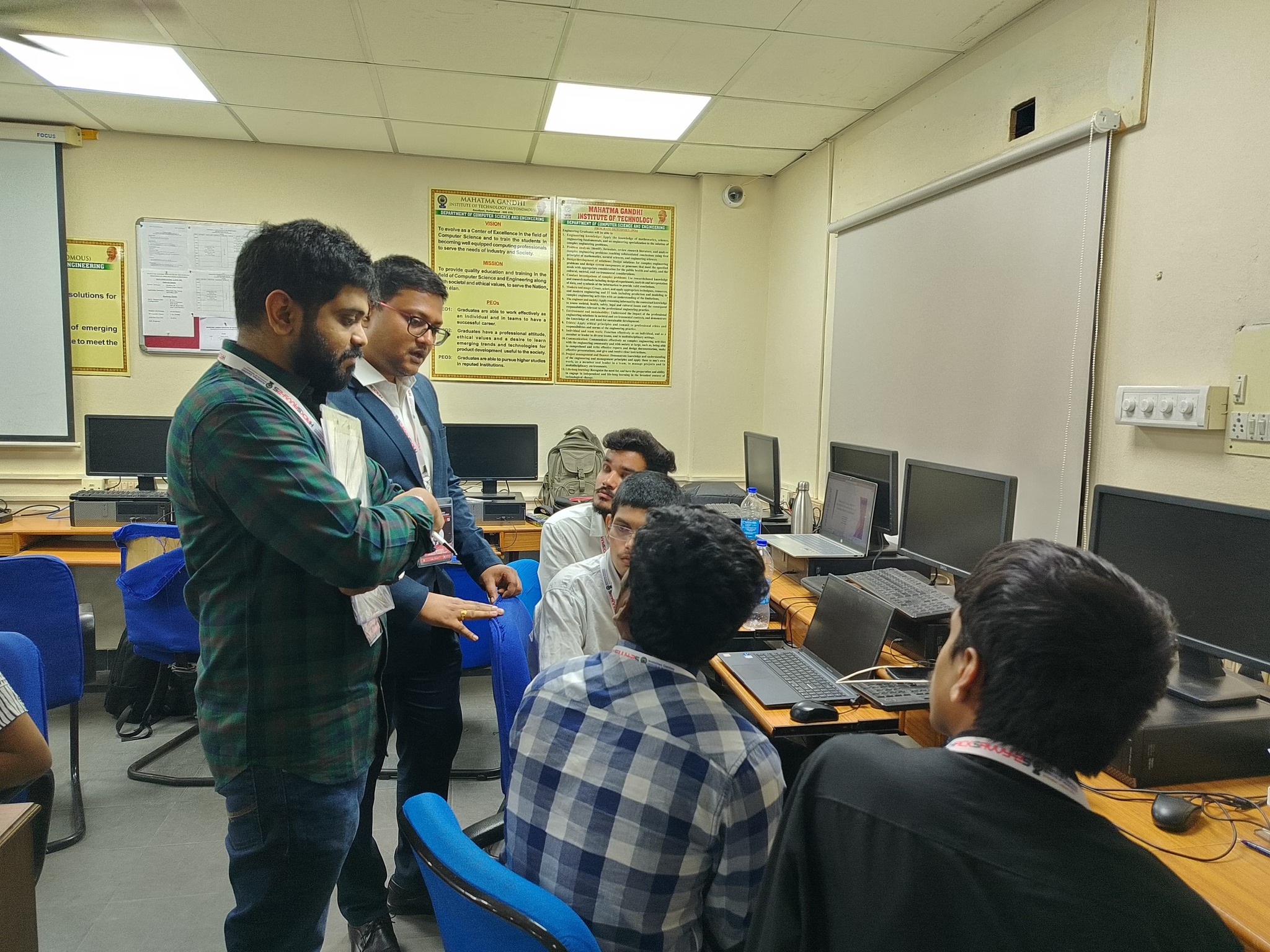 Jury Member at MGIT Hackathon